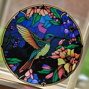 Beautiful Hummingbird Suncatcher